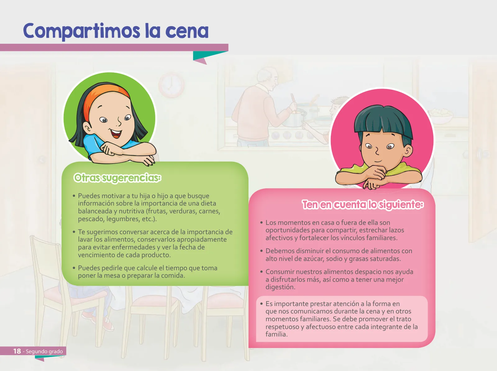 Página 20 de Aprendemos juntos en familia : guía dirigida a madres y padres. Segundo grado de Educación Primaria · 2019