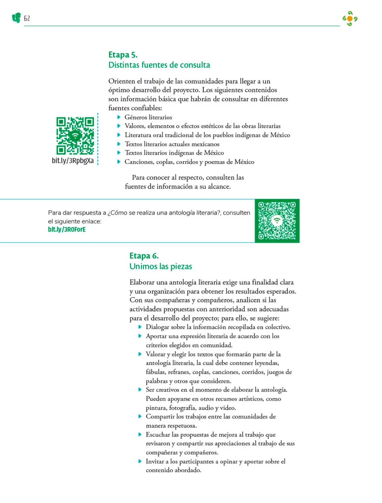 Página 63 de Colección Ximhai. Nuestro libro de Proyectos. Tomo II. Libro de Educación Telesecundaria Grado 1° Ciclo Escolar 2025 - 2026