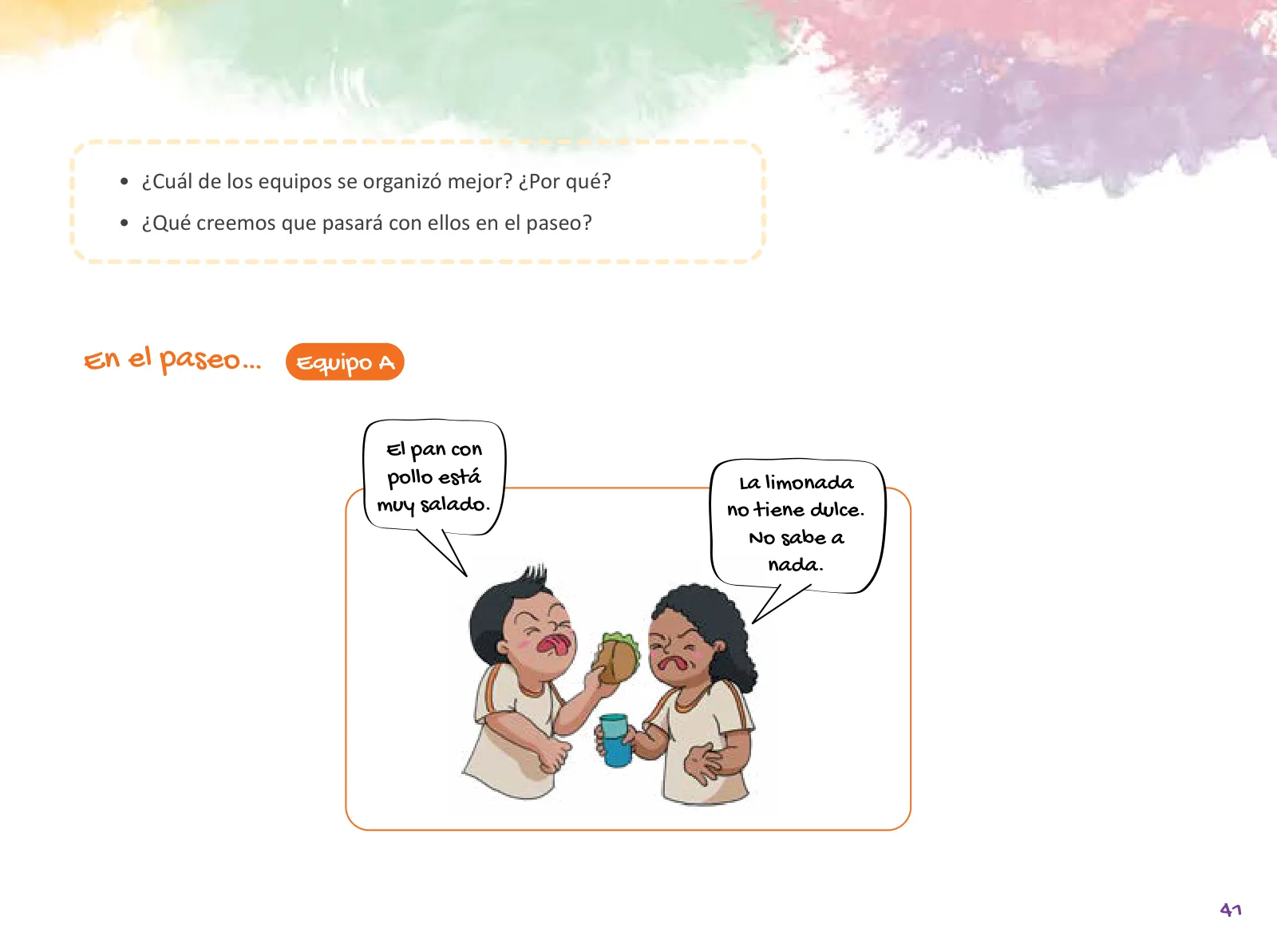 Miniatura página 43 de Cuadernillo de Tutoría 2 : segundo grado de Educación Primaria · 2021