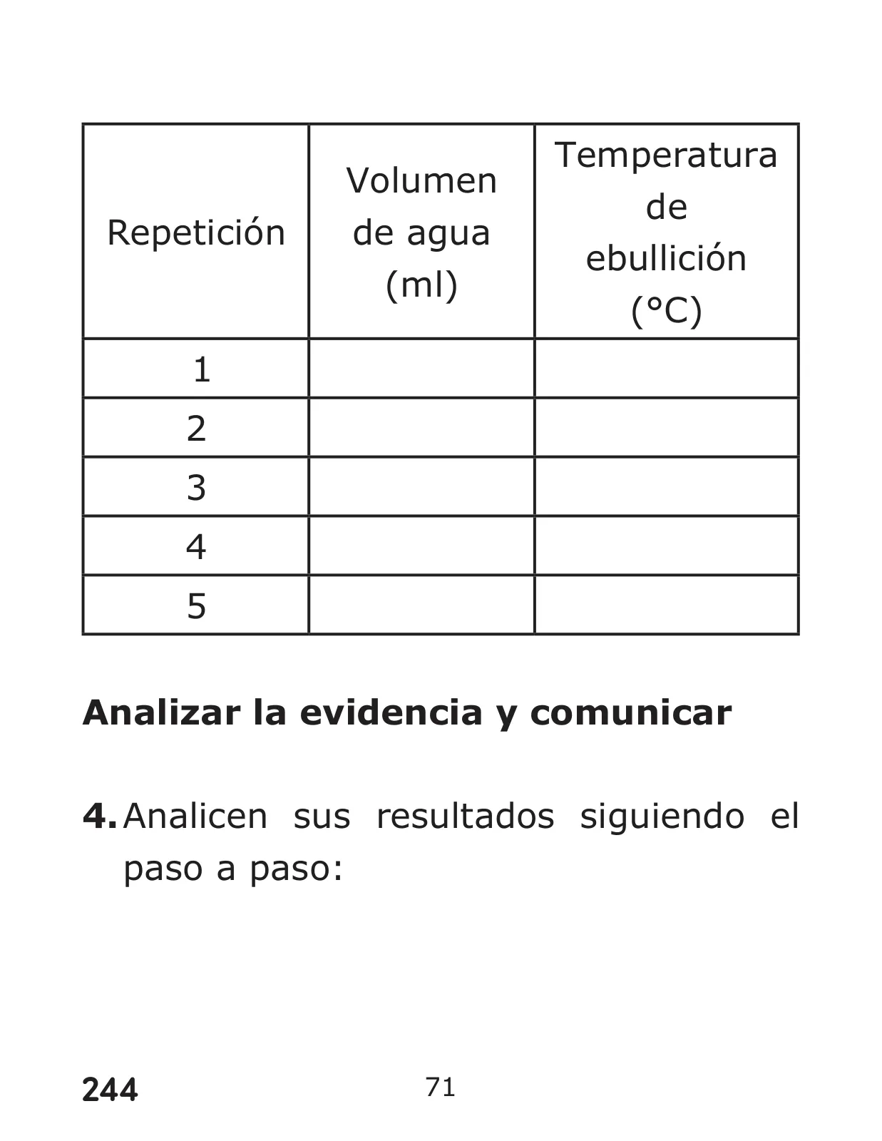 Página 244 de Libro de Ciencias Naturales – Quinto Básico | Texto del Estudiante MINEDUC – Descargar PDF · 2024