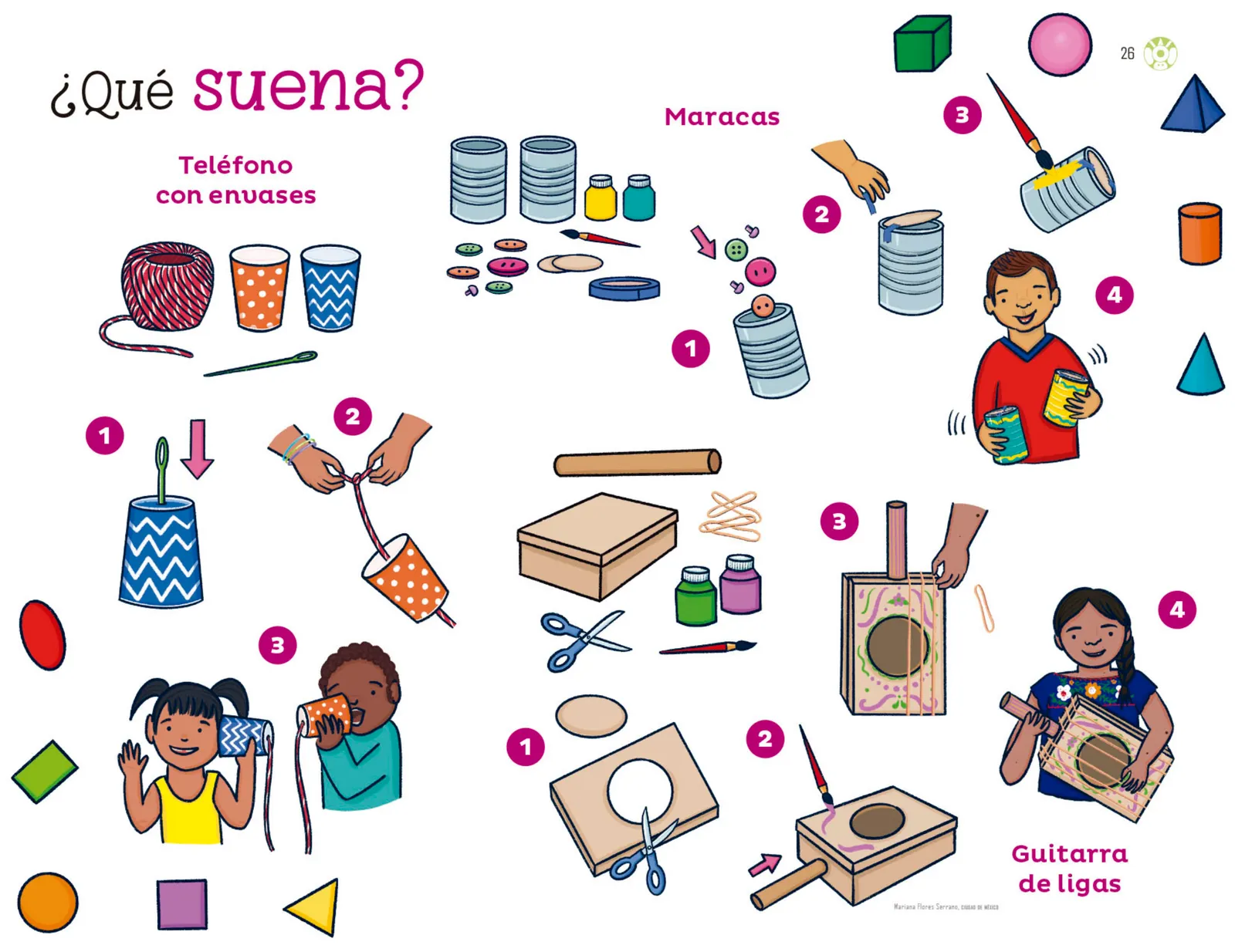 Miniatura página 27 de Explorar e imaginar con mi libro de Preescolar.   Libro de Educación Preescolar Grado 3°  Ciclo Escolar 2025 - 2026