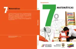 Portada de Matematica 7° · Postprimaria