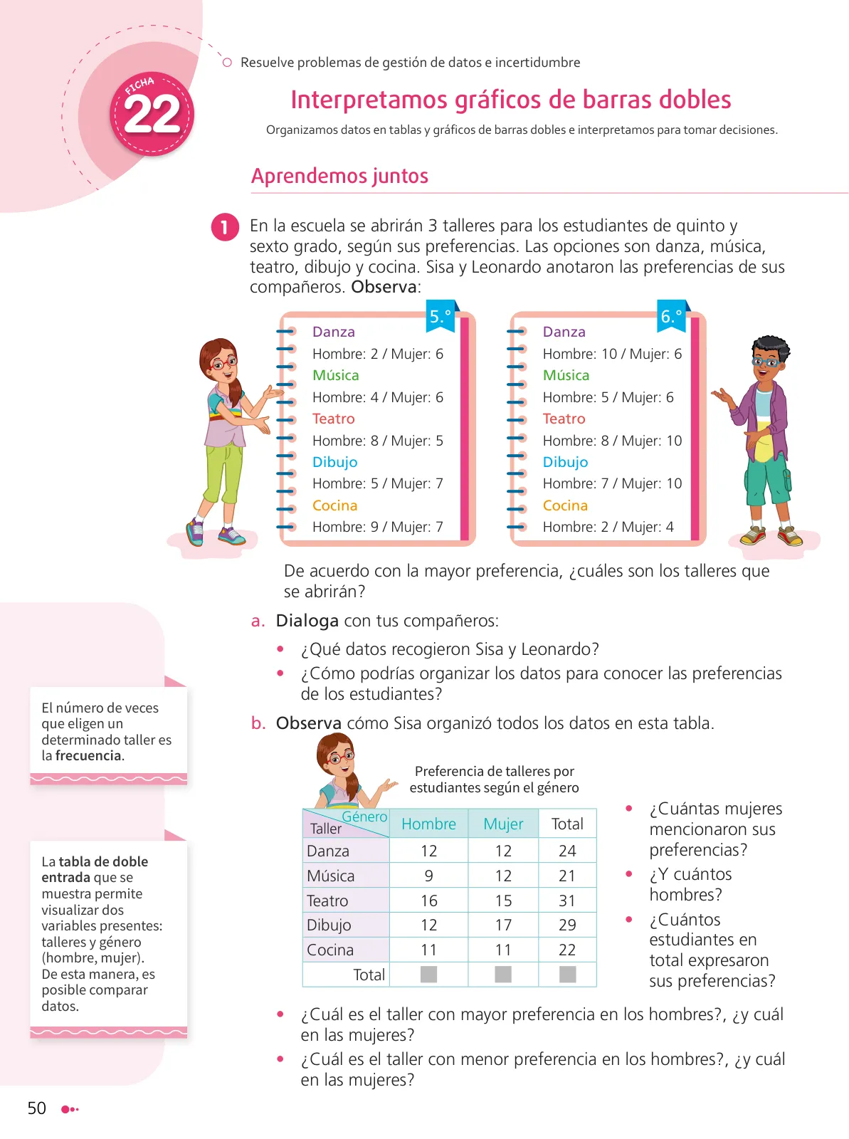 Miniatura página 52 de Texto de Matemática 5. Quinto grado de Primaria · 2024