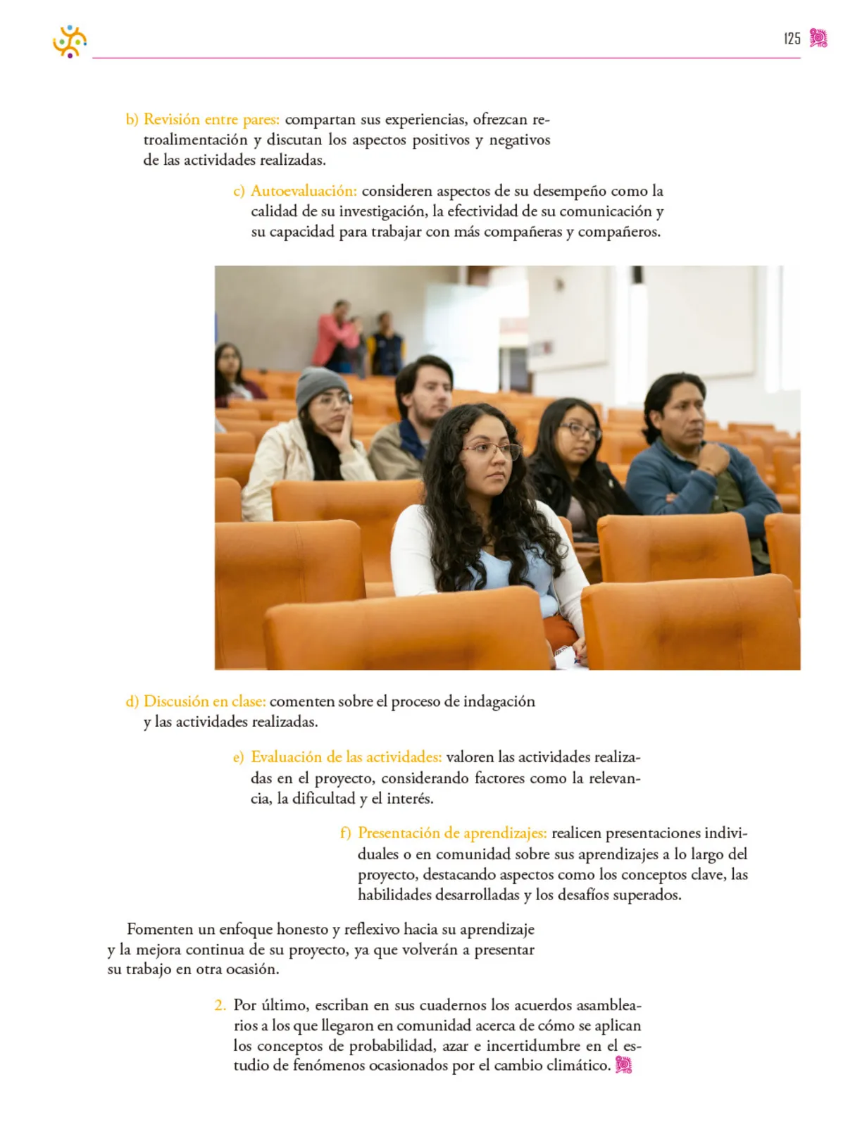 Miniatura página 126 de Colección Sk´asolil. Nuestro libro de proyectos.   Libro de Educación Secundaria Grado 2°  Ciclo Escolar 2025 - 2026