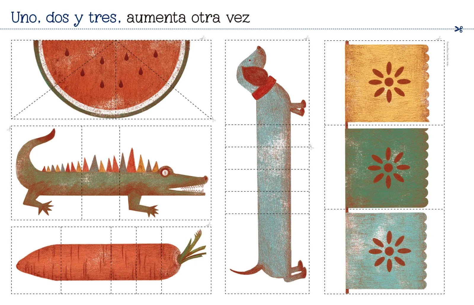 Página 26 de Jugar e imaginar con mi material manipulable de Preescolar. Libro de Educación Preescolar Grado 1° Ciclo Escolar 2025 - 2026