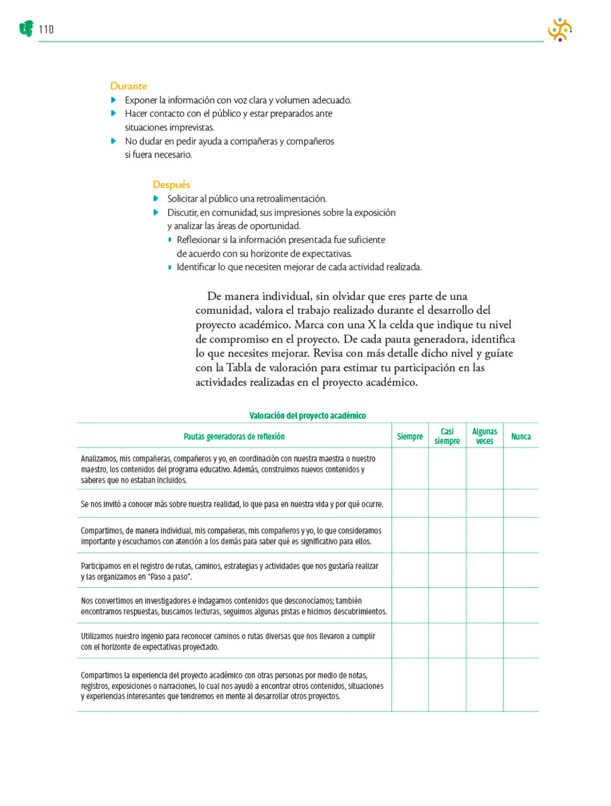 Página 111 de Colección Sk´asolil. Nuestro libro de Proyectos. Tomo III. Libro de Educación Telesecundaria Grado 2° Ciclo Escolar 2025 - 2026