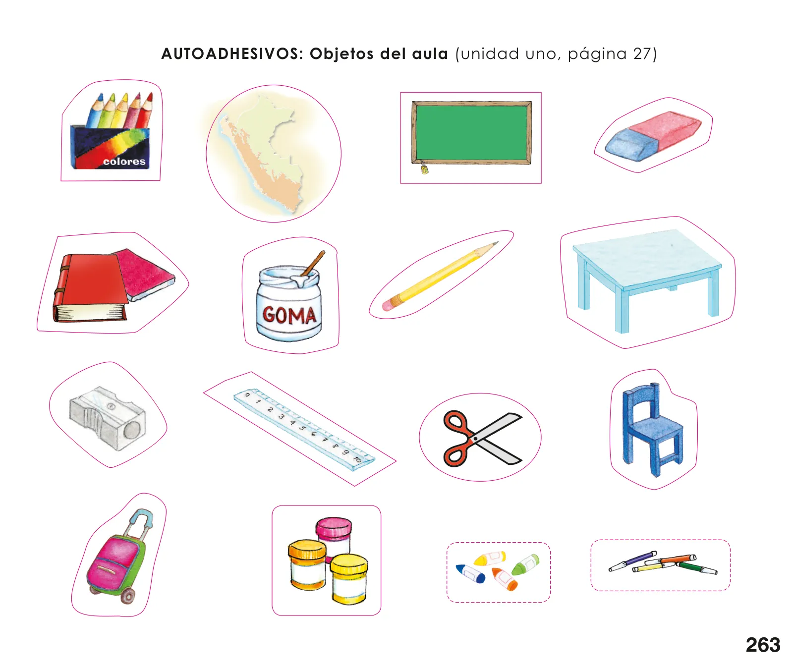 Miniatura página 265 de Comunicación 1 : cuaderno de trabajo para primer grado de Educación Primaria 2019 · 2019