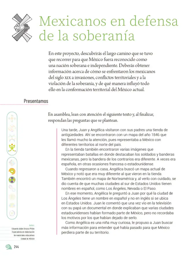 Página 247 de Proyectos de Aula. Libro de Educación Primaria Grado 5° Ciclo Escolar 2025 - 2026