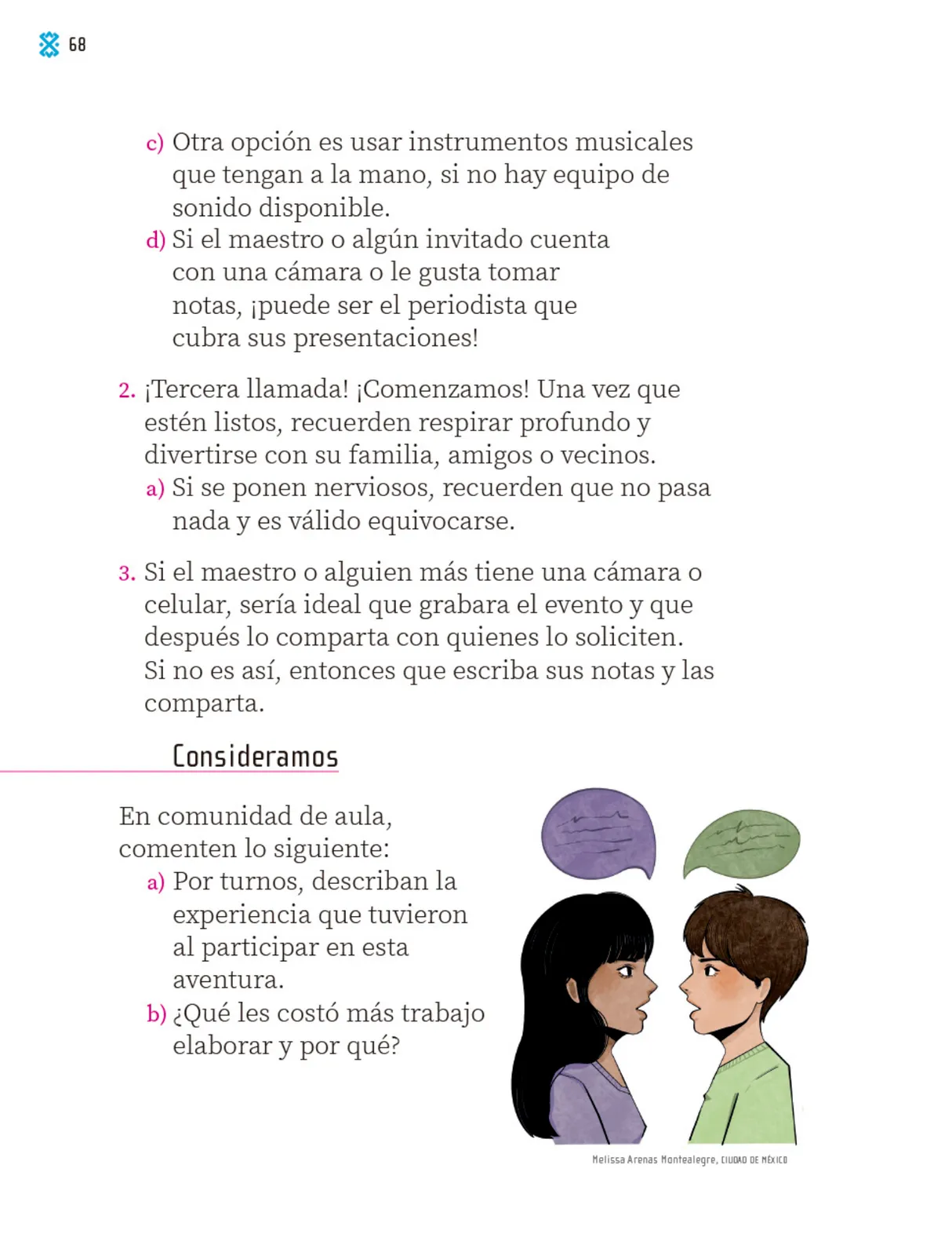 Miniatura página 69 de Proyectos Comunitarios.   Libro de Educación Primaria Grado 1°  Ciclo Escolar 2025 - 2026