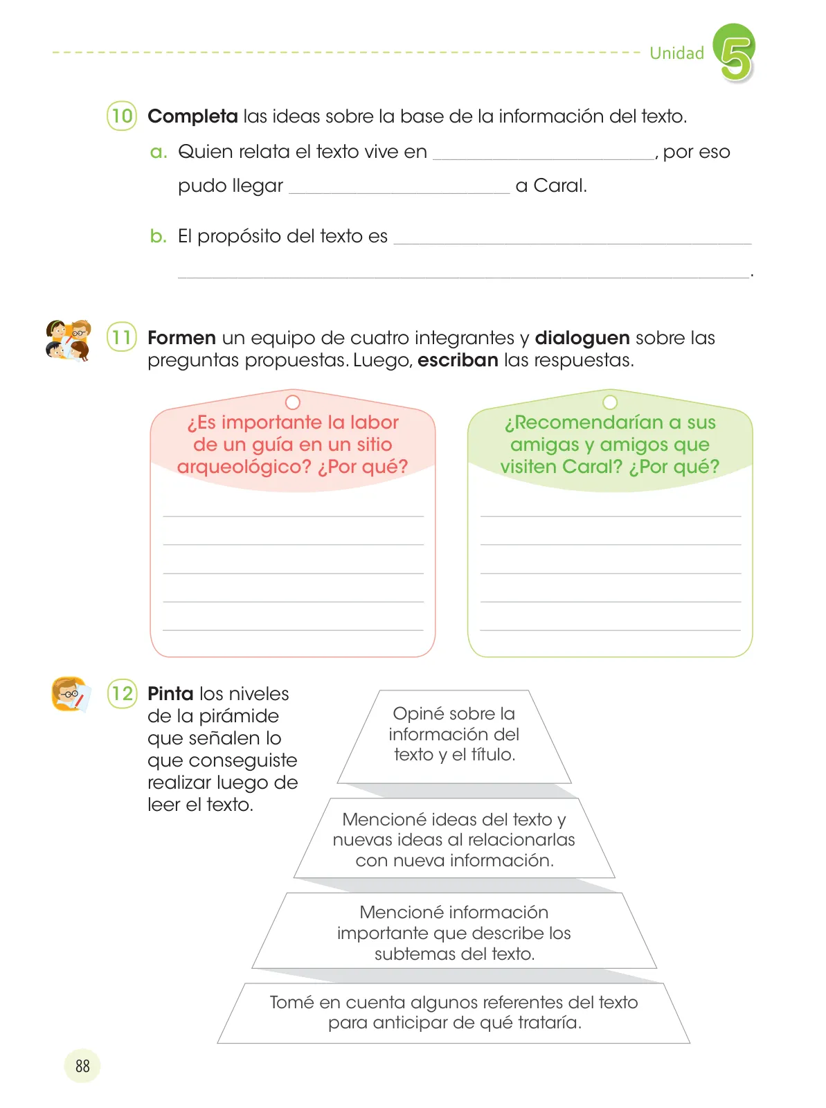 Página 90 de Comunicación 4 : cuaderno de trabajo para cuarto grado de Educación Primaria 2019 · 2019