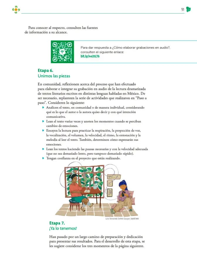 Página 92 de Colección Sk´asolil. Nuestro libro de Proyectos. Tomo I. Libro de Educación Telesecundaria Grado 2° Ciclo Escolar 2025 - 2026