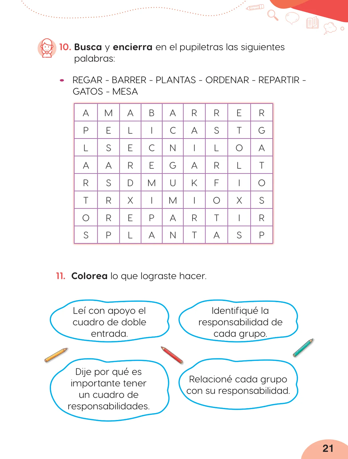 Página 23 de Cuadernillo de Comunicación 2, segundo grado de Primaria · 2023