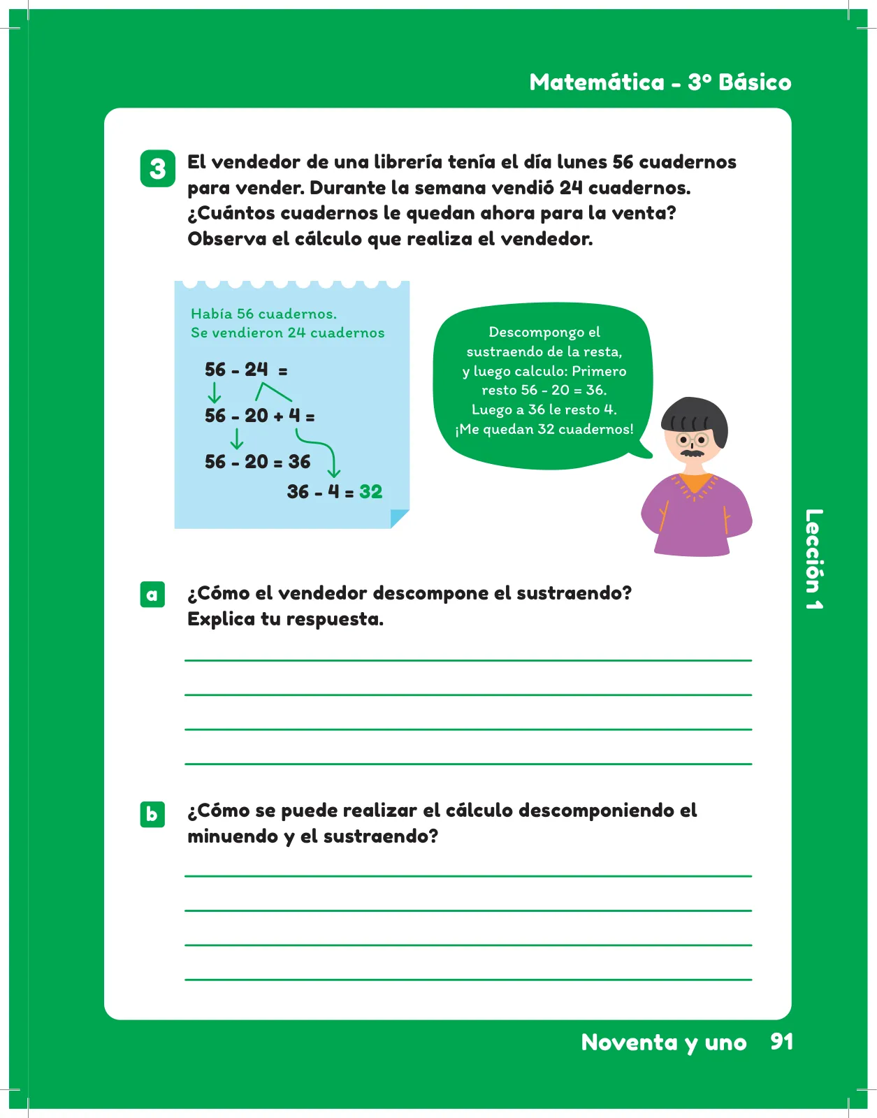 Página 93 de Sumo Primero – Tercero Básico | Texto del Estudiante MINEDUC – Descargar PDF · 2024