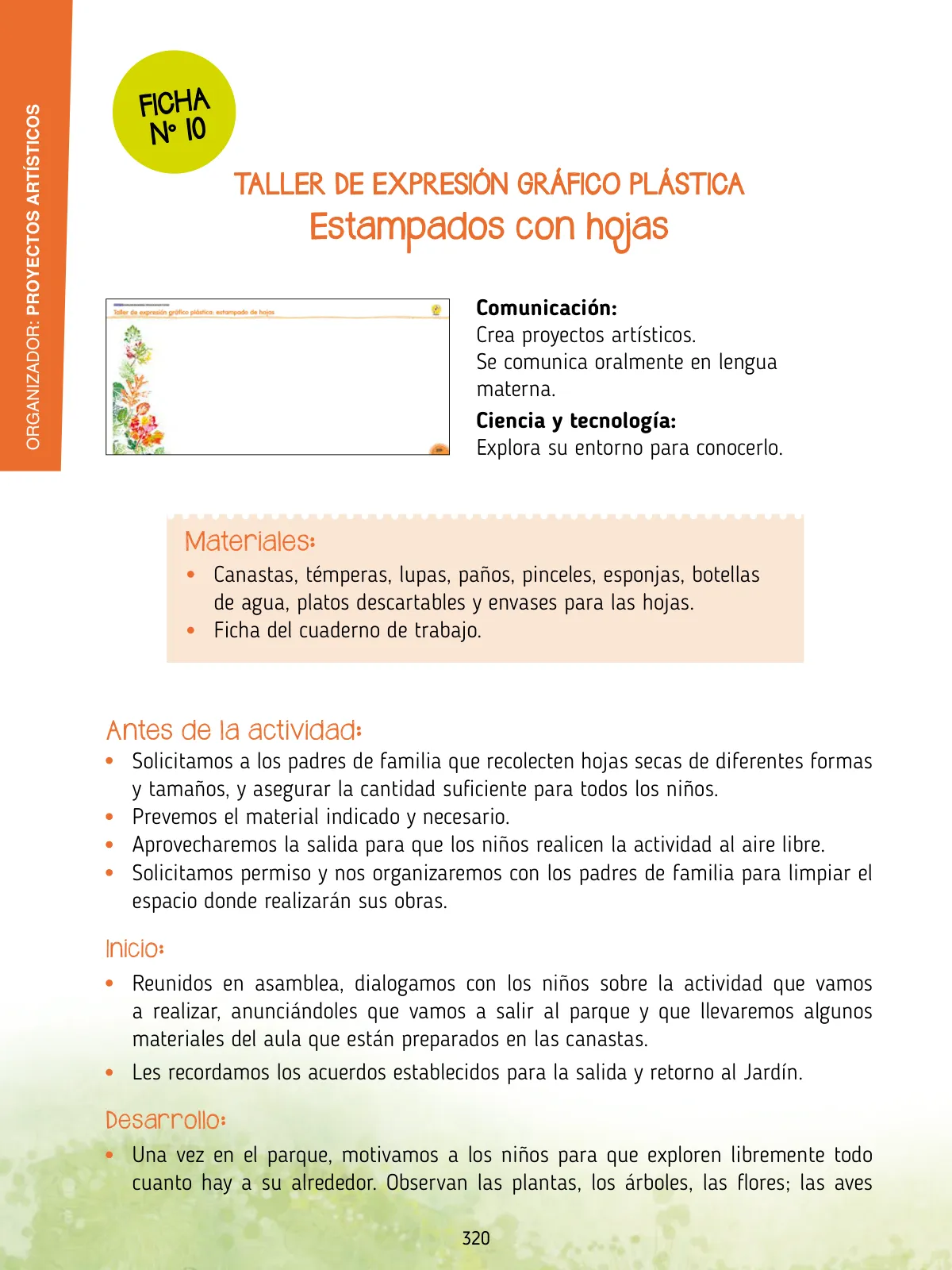 Página 322 de Agenda pedagógica 2017-2018 para docentes de II Ciclo de Instituciones de nivel de Educación Inicial · 2017