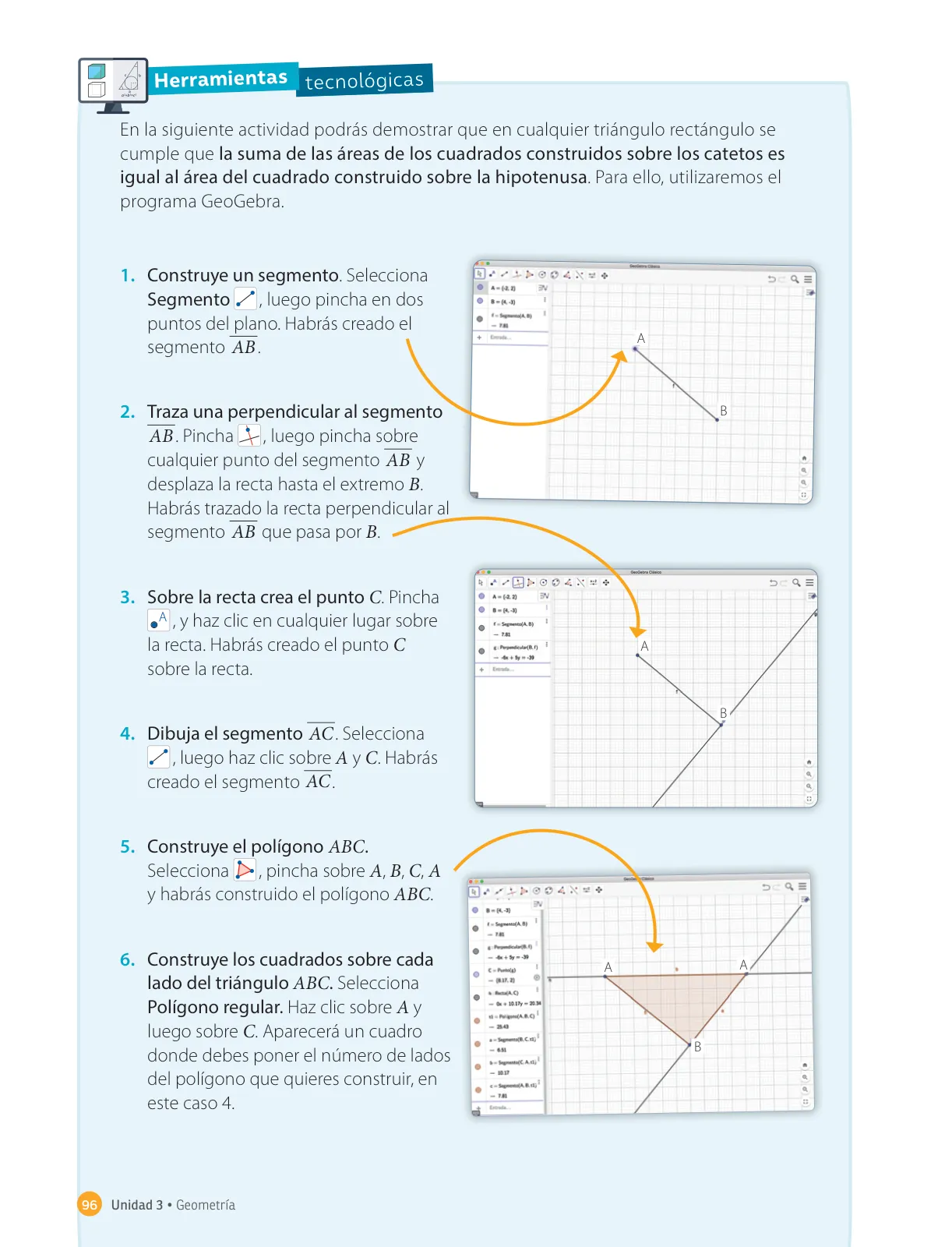Página 98 de Matemática – Octavo Básico | Texto del Estudiante MINEDUC – Descargar PDF · 2024