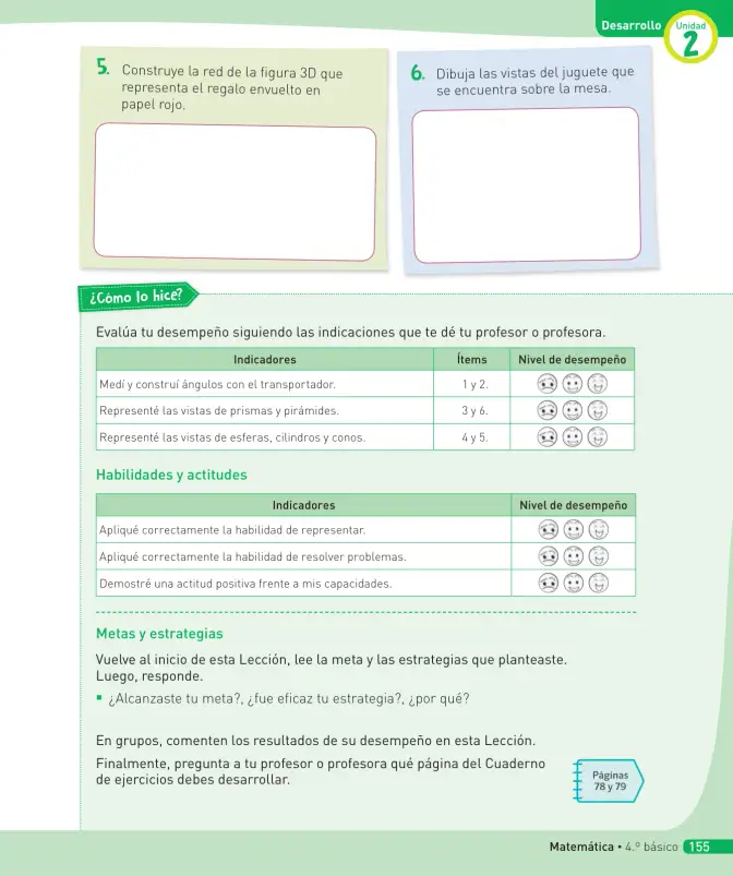 Página 264 de Matemática – Cuarto Básico | Texto del Estudiante MINEDUC – Descargar PDF · 2024