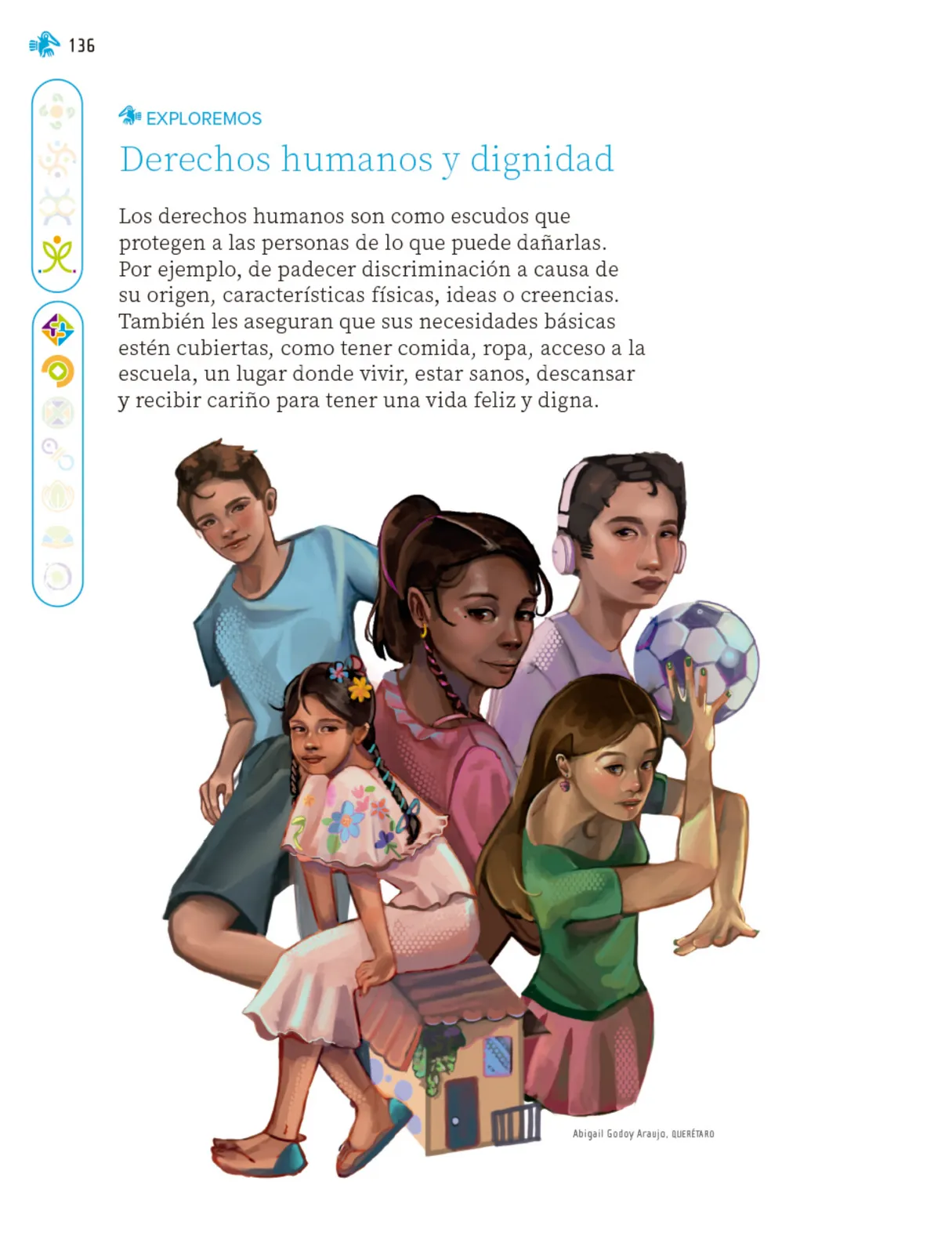 Página 137 de Nuestros saberes: Libro para alumnos, maestros y familia.   Libro de Educación Primaria Grado 1°  Ciclo Escolar 2025 - 2026