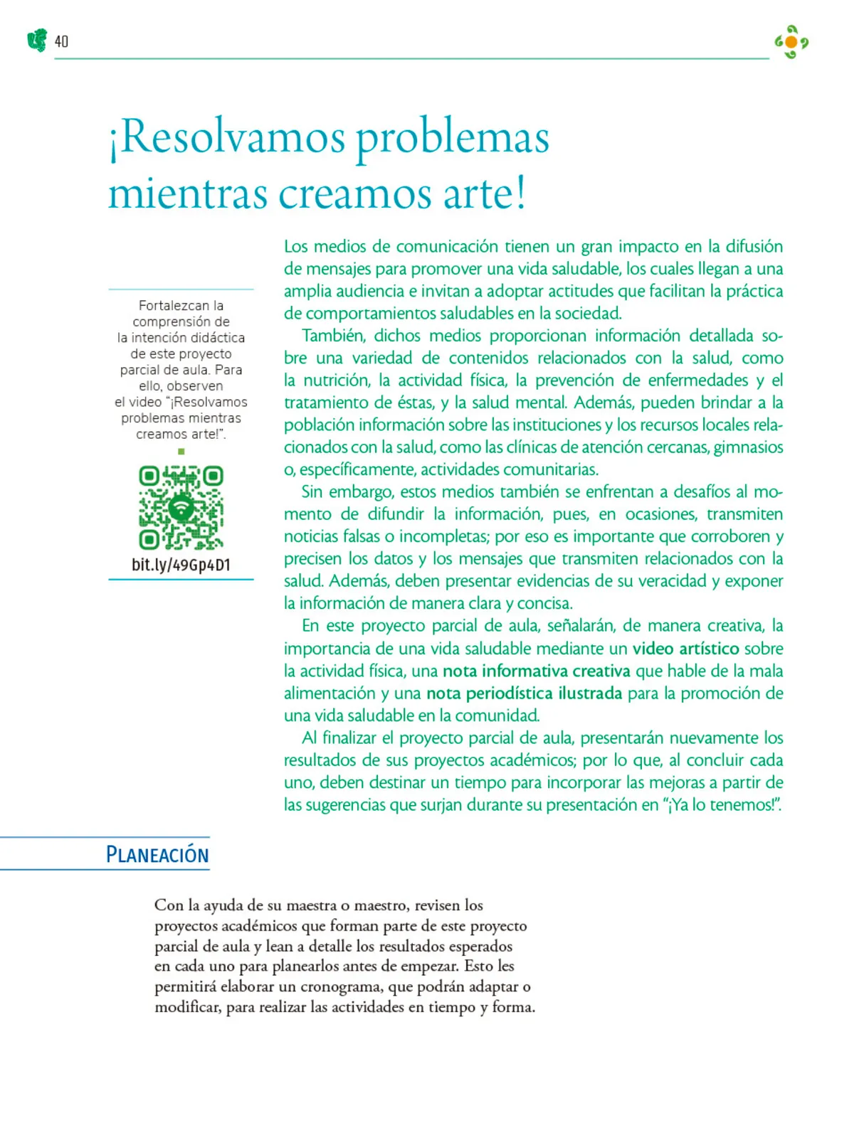 Página 41 de Colección Nanahuatzin. Nuestro libro de Proyectos. Tomo III. Libro de Educación Telesecundaria Grado 3° Ciclo Escolar 2025 - 2026