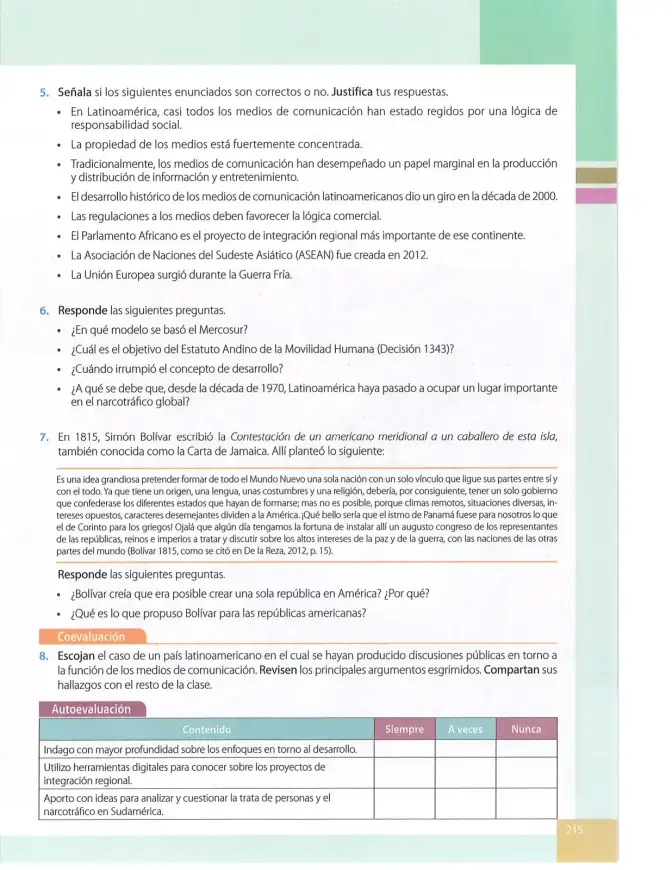 Página 214 de Estudios Sociales 10° · Egb 10 Estudios Sociales 2025 · 2025