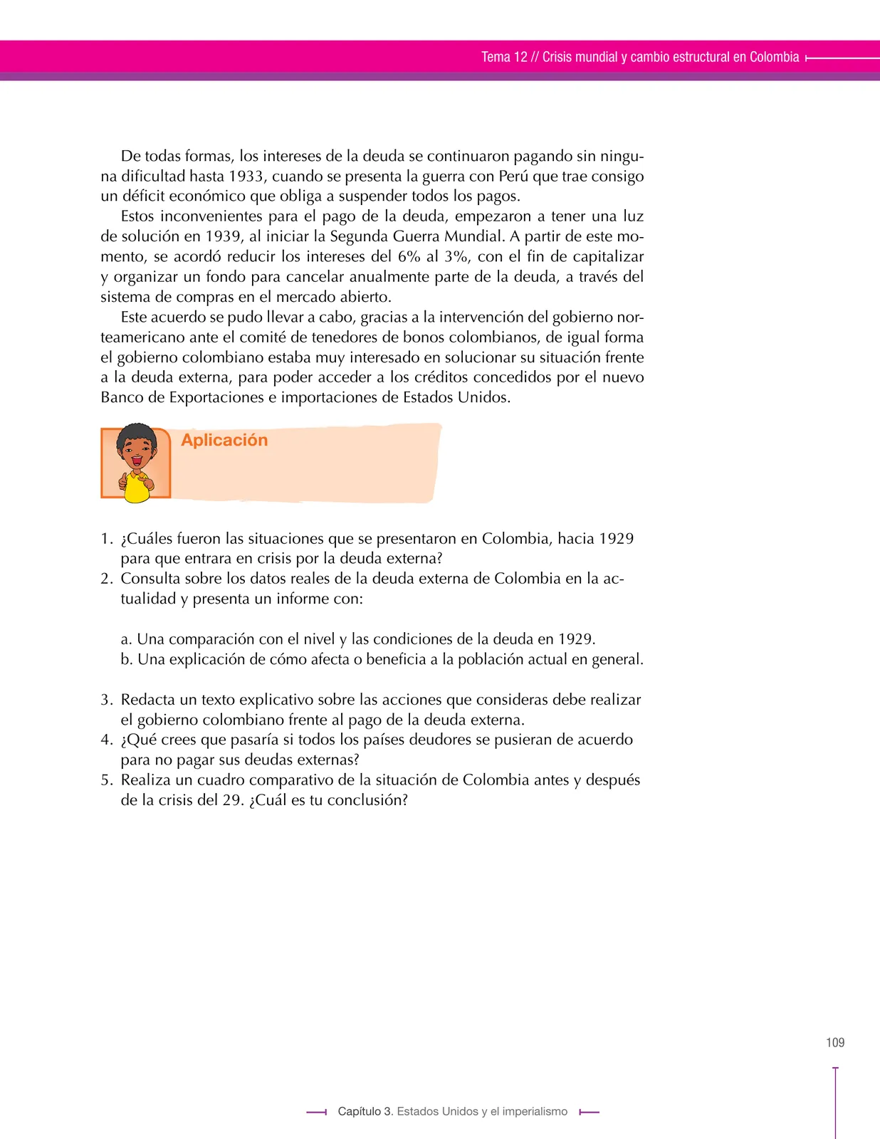 Página 109 de Ciencias Sociales 9° · Secundaria Activa