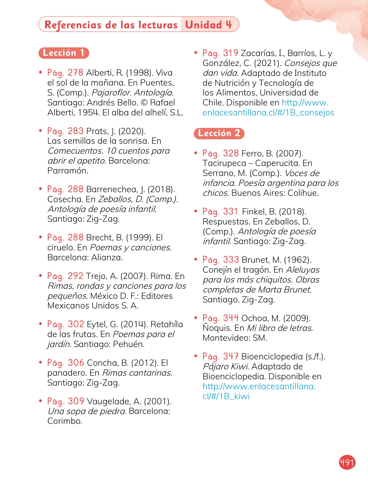 Página 221 de Lenguaje y Comunicación – Primero Básico | Texto del Estudiante MINEDUC – Descargar PDF · 2024