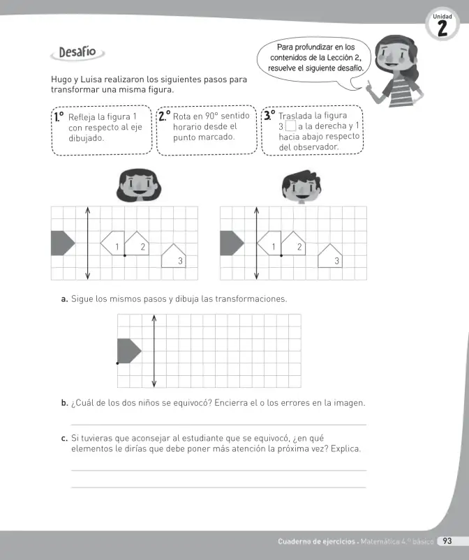 Página 94 de Matemática – Cuarto Básico | Texto del Estudiante MINEDUC – Descargar PDF · 2024