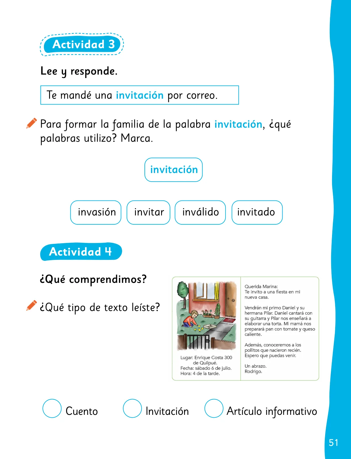 Miniatura página 53 de Lenguaje y Comunicación – Segundo Básico – Texto del Estudiante MINEDUC – Descargar PDF · 2024