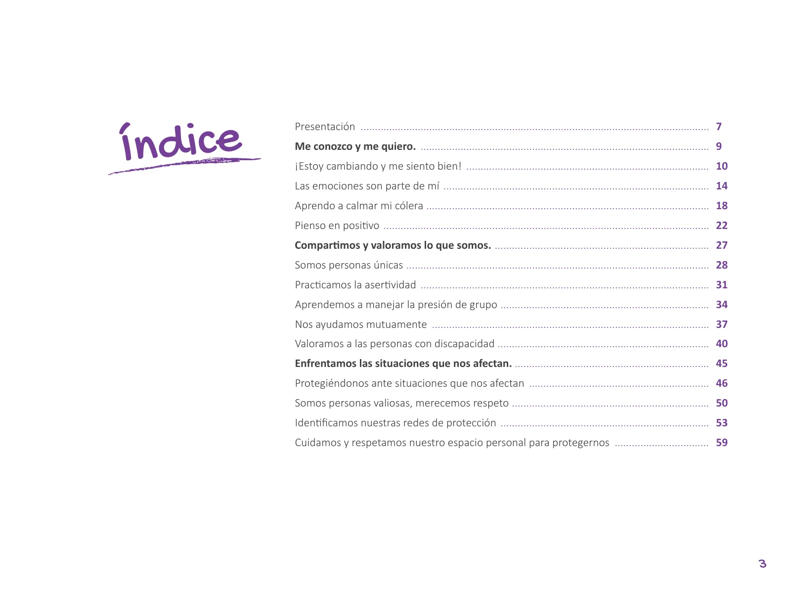 Página 5 de Cuadernillo de Tutoría Quinto Grado Educación Primaria 2019 · 2019