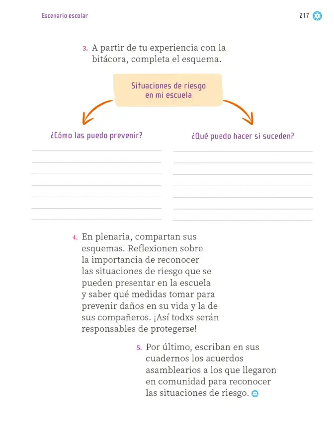 Página 218 de Proyectos Escolares. Libro de Educación Primaria Grado 1° Ciclo Escolar 2025 - 2026