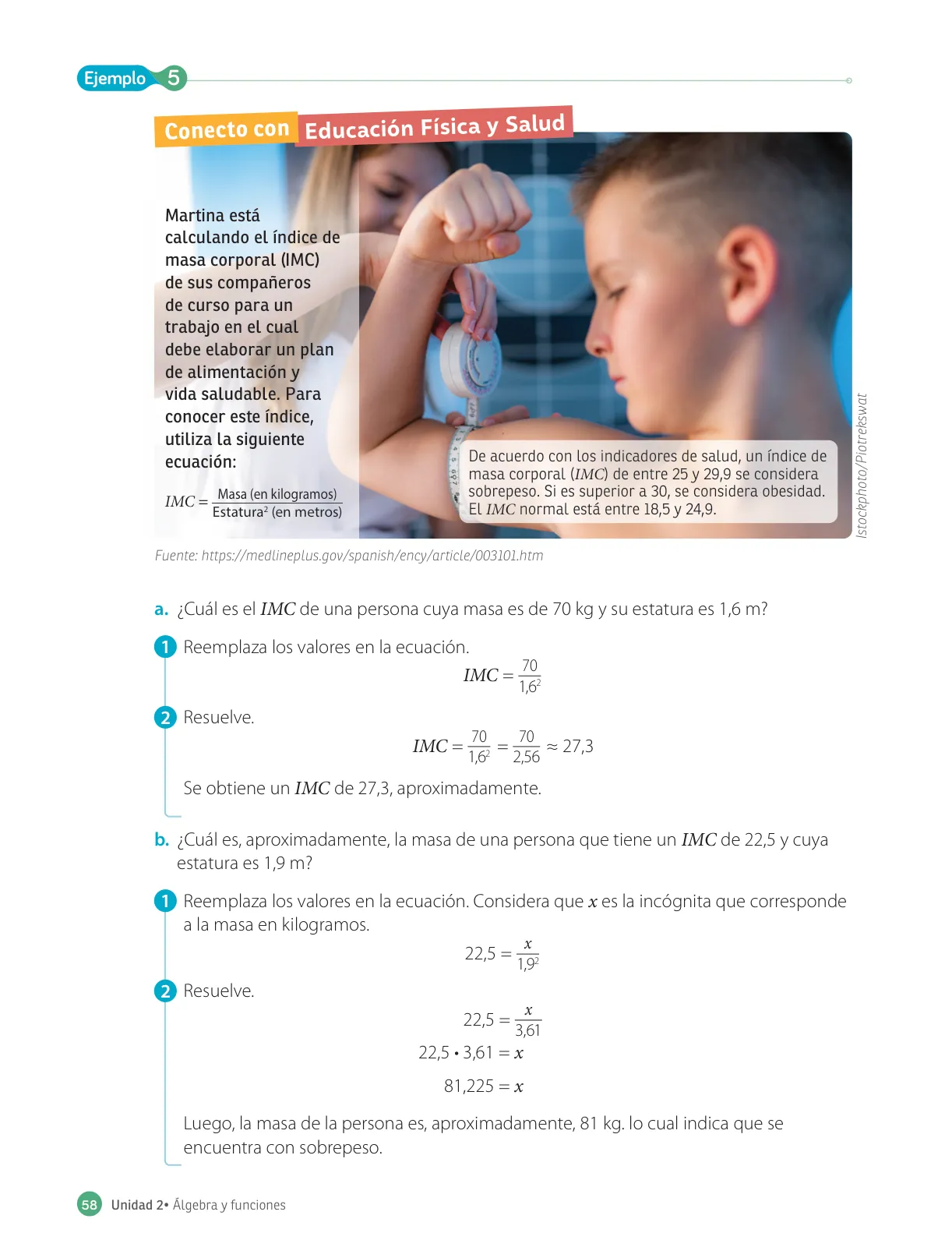 Miniatura página 60 de Matemática – Octavo Básico | Texto del Estudiante MINEDUC – Descargar PDF · 2024