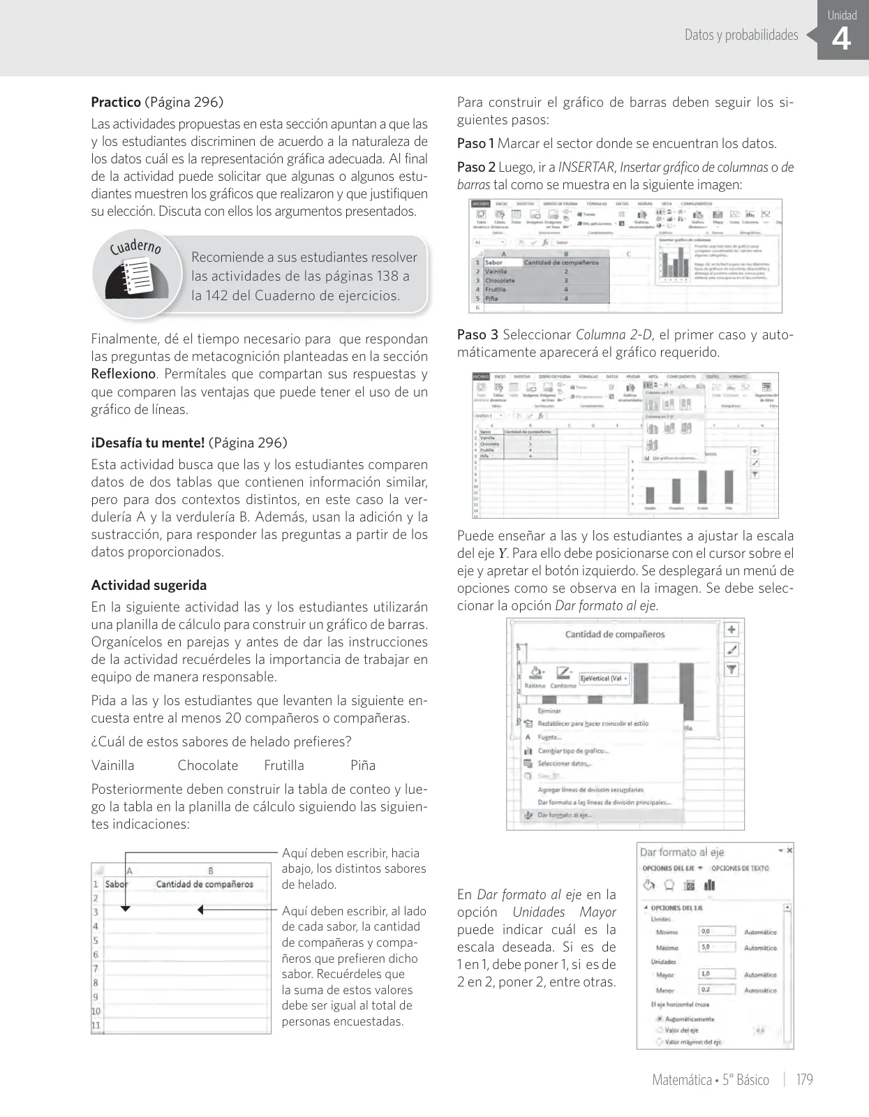Página 195 de Matemática – Quinto Básico | Texto del Estudiante MINEDUC – Descargar PDF · 2024
