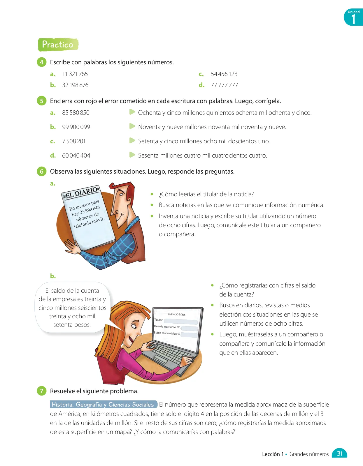 Página 97 de Matemática – Quinto Básico | Texto del Estudiante MINEDUC – Descargar PDF · 2024