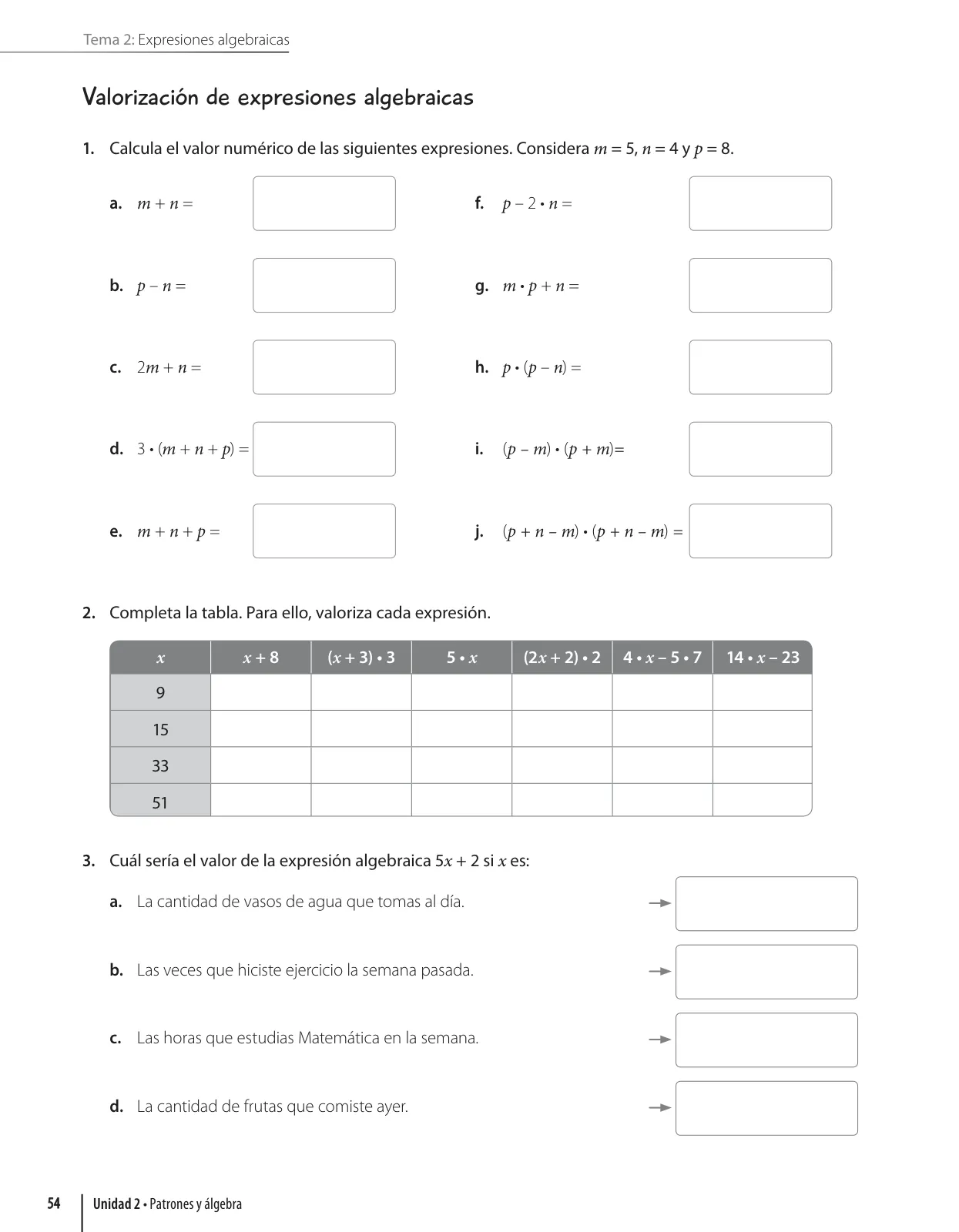 Miniatura página 56 de Matemática – Sexto Básico | Texto del Estudiante MINEDUC – Descargar PDF · 2024