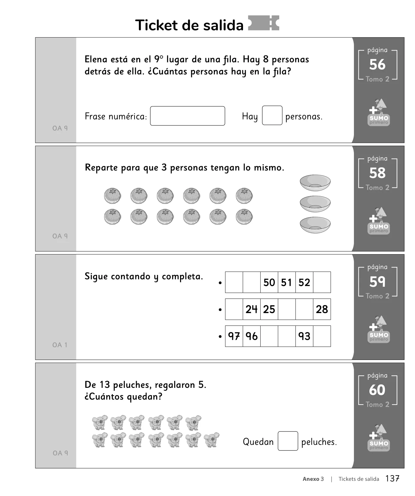 Página 139 de Sumo Primero – Primero Básico | Texto del Estudiante (MINEDUC) – Descargar PDF · 2024
