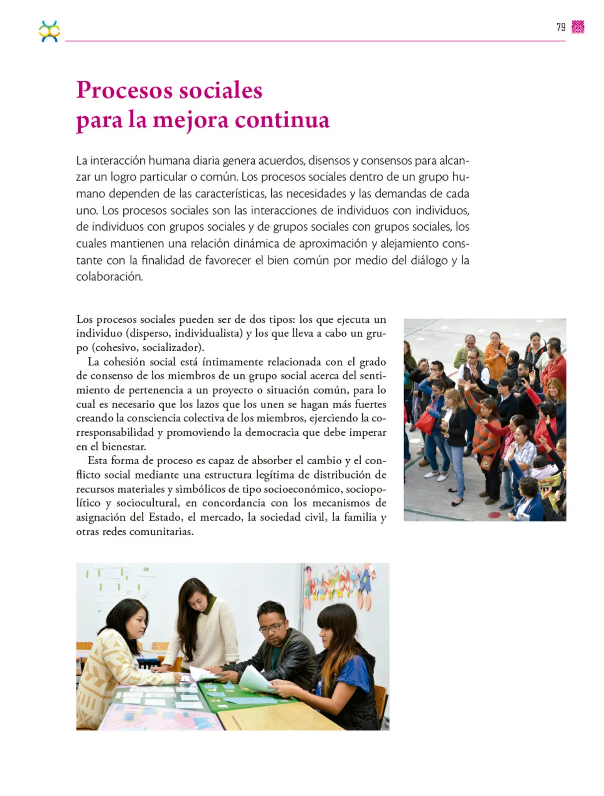 Página 80 de Colección Ximhai. De lo humano y lo comunitario. Libro de Educación Secundaria Grado 1° Ciclo Escolar 2025 - 2026