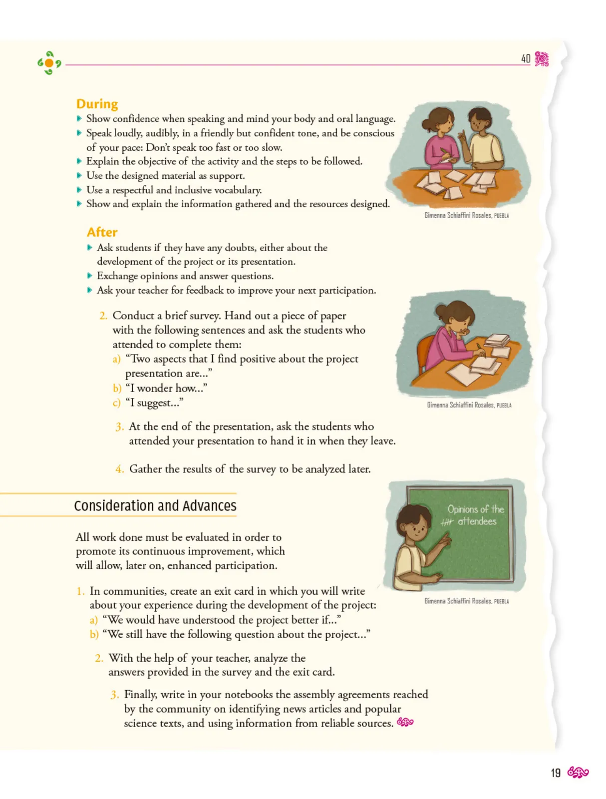 Página 20 de Uérakua anapu uantakua. Projects and Readings. Libro de Educación Secundaria Grado 2° Ciclo Escolar 2025 - 2026