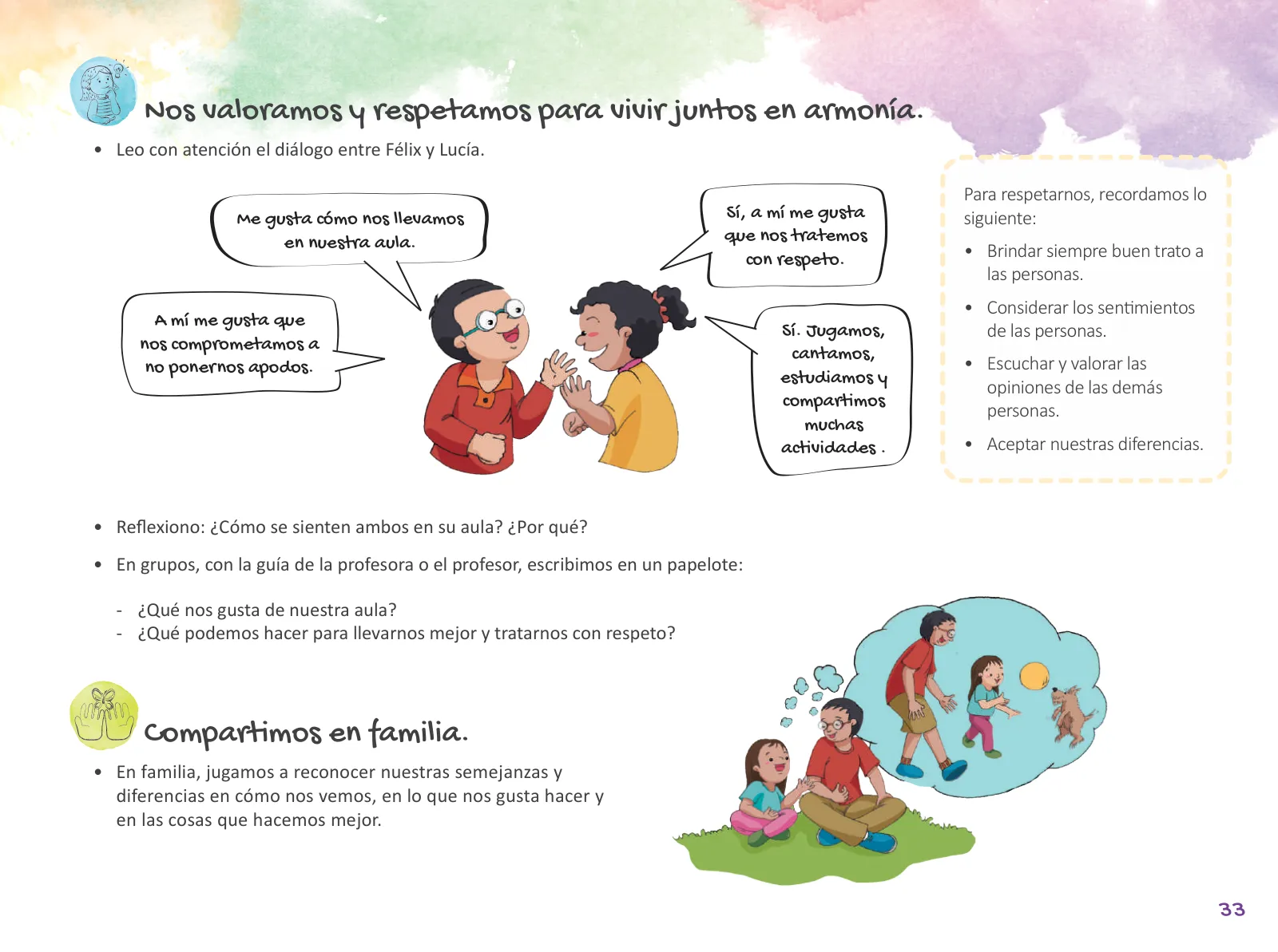 Miniatura página 35 de Cuadernillo de Tutoría Tercer Grado Educación Primaria 2019 · 2019