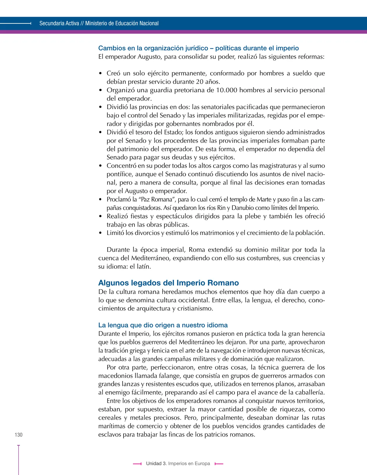 Miniatura página 130 de Ciencias Sociales 7° · Secundaria Activa