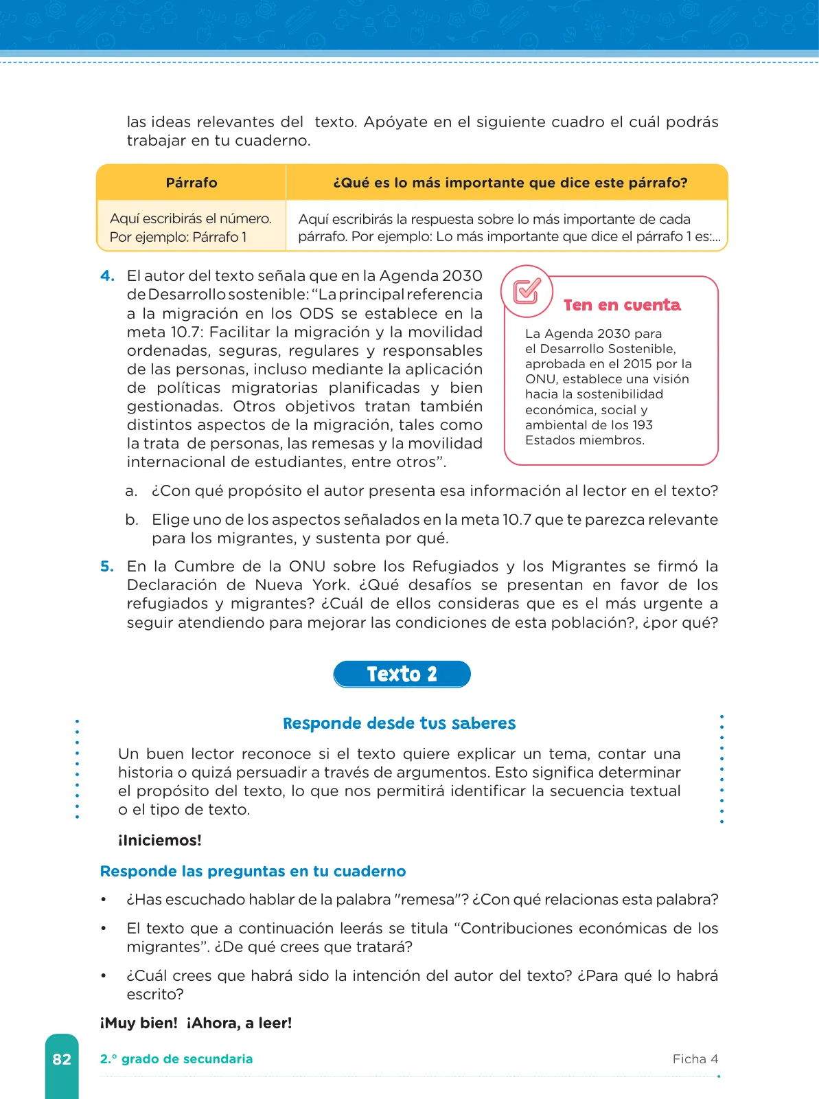 Miniatura página 84 de Fichas de aprendizaje de Comunicación 2 · 2024