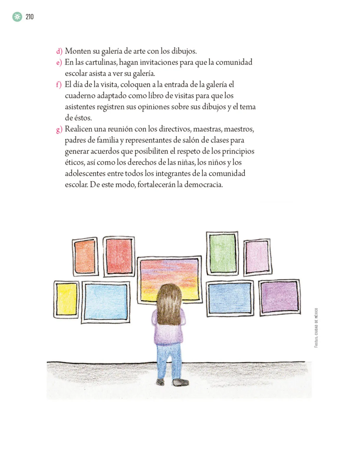 Página 213 de Proyectos Escolares. Libro de Educación Primaria Grado 5° Ciclo Escolar 2025 - 2026