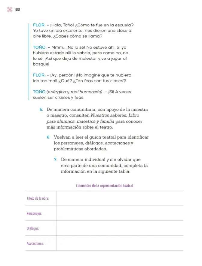 Página 103 de Proyectos Escolares. Libro de Educación Primaria Grado 4° Ciclo Escolar 2025 - 2026