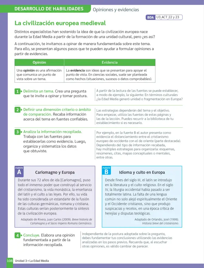 Página 110 de Historia, Geografía y Ciencias Sociales – Séptimo Básico | Texto del Estudiante MINEDUC – Descargar PDF · 2024