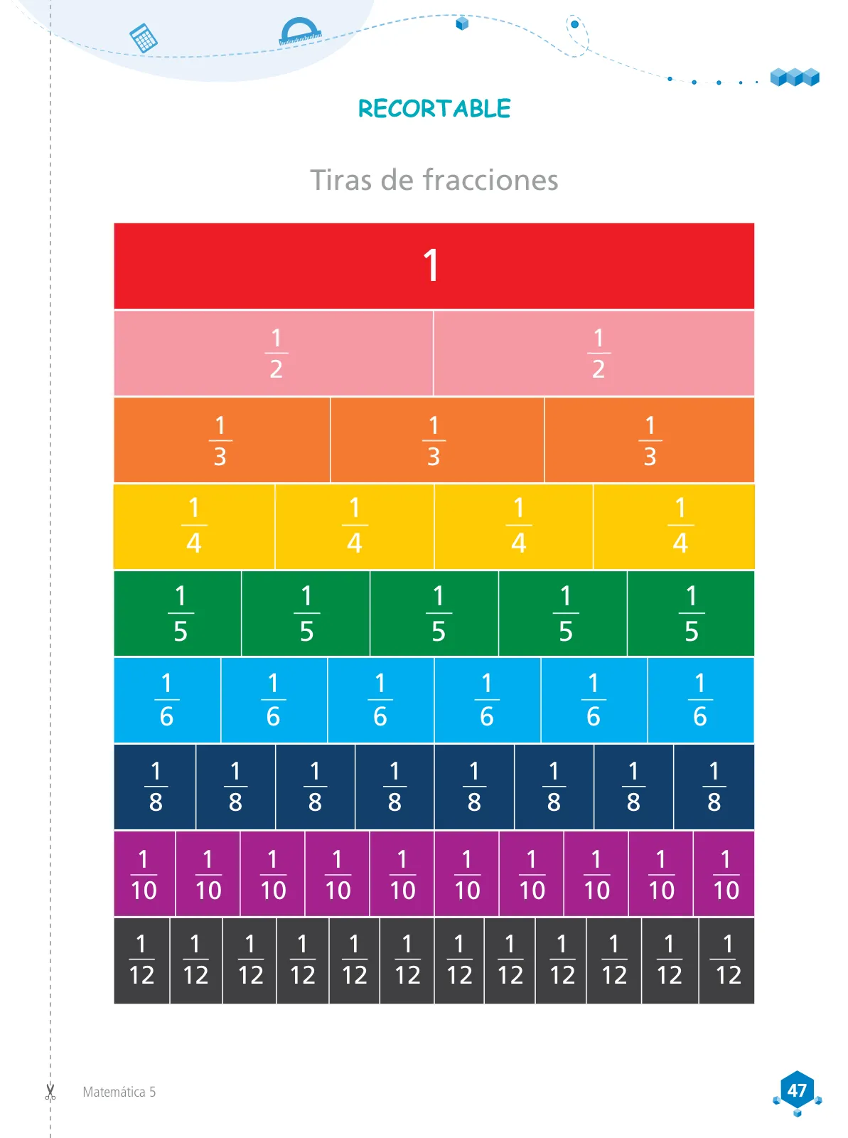 Página 48 de Matemática 5 : cuaderno de trabajo para quinto grado de Educación Primaria 2018 · 2018