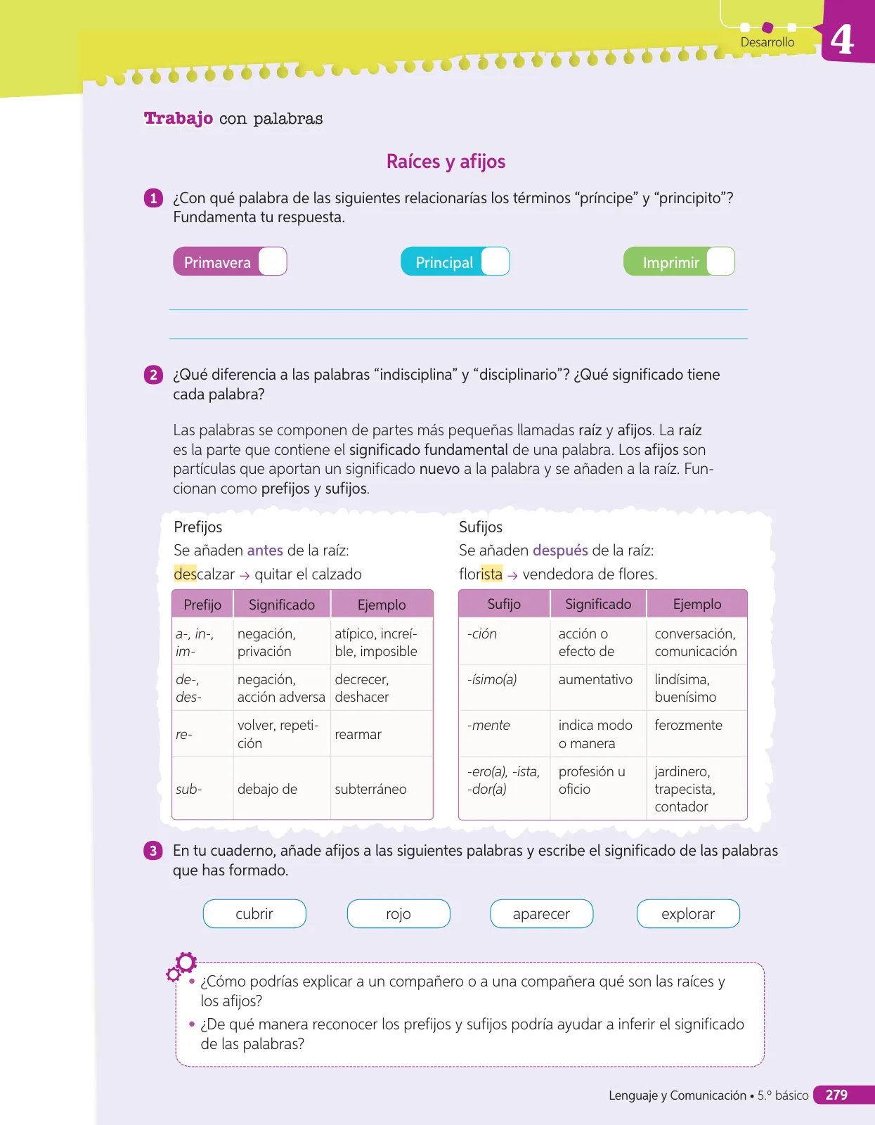 Miniatura página 226 de Lenguaje y Comunicación – Quinto Básico | Texto del Estudiante MINEDUC – Descargar PDF · 2024