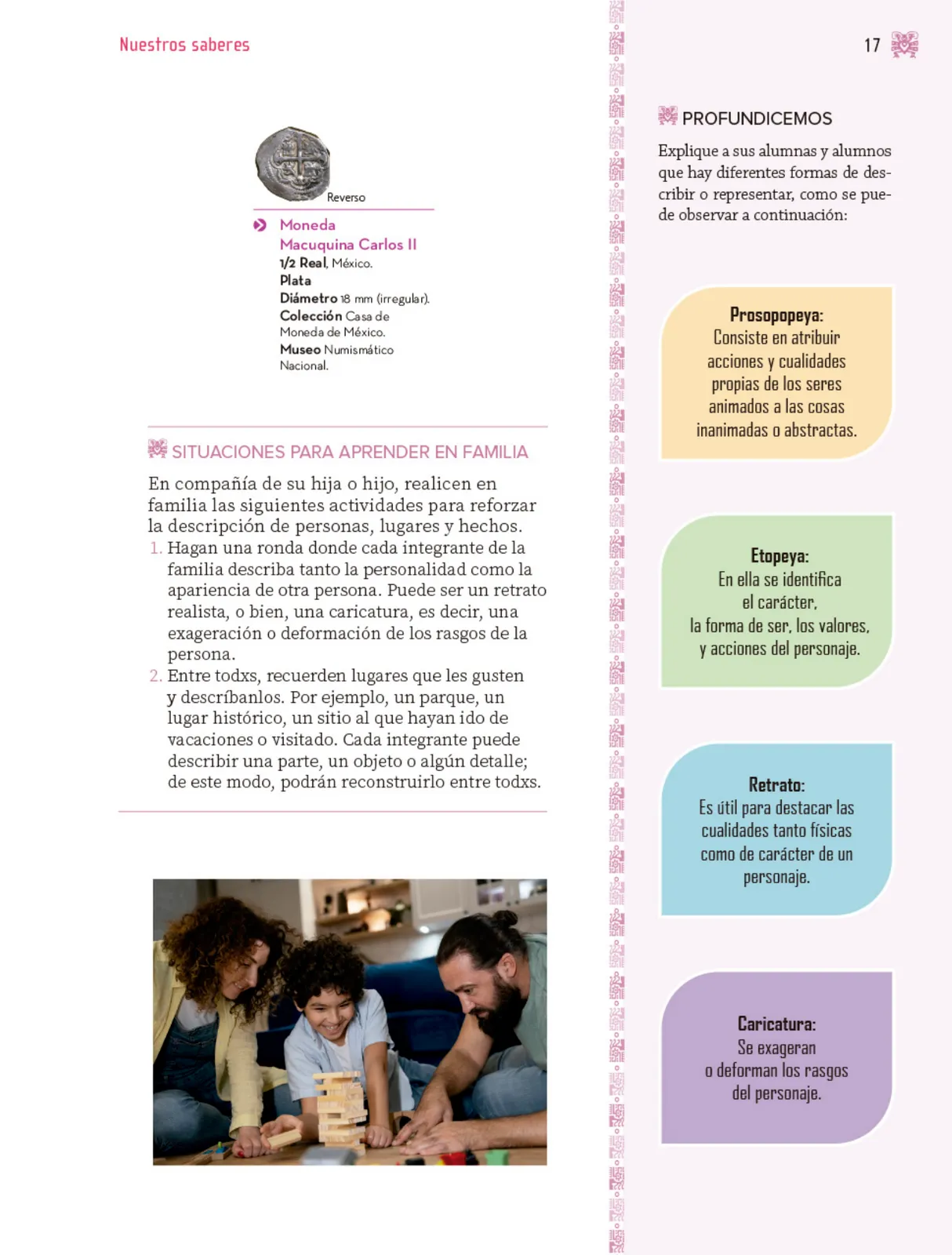 Página 18 de Nuestros saberes: Libro para alumnos, maestros y familia.   Libro de Educación Primaria Grado 3°  Ciclo Escolar 2025 - 2026