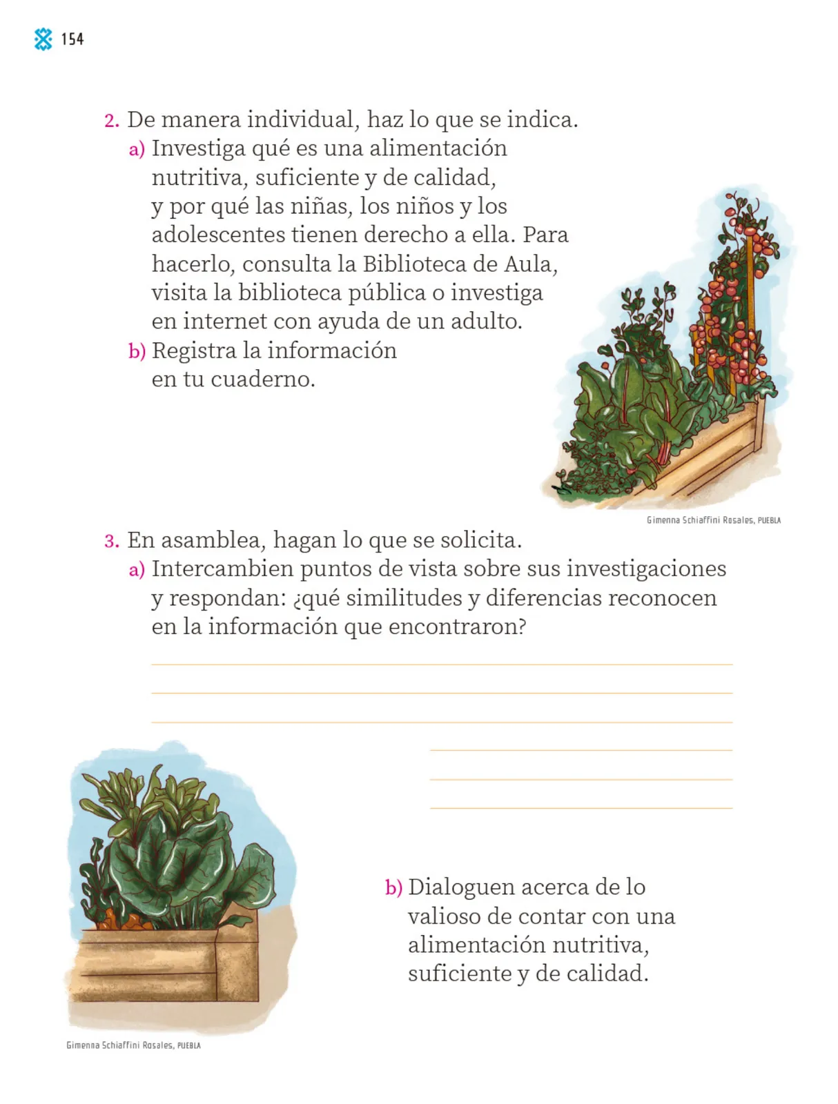 Miniatura página 155 de Proyectos Comunitarios.   Libro de Educación Primaria Grado 1°  Ciclo Escolar 2025 - 2026