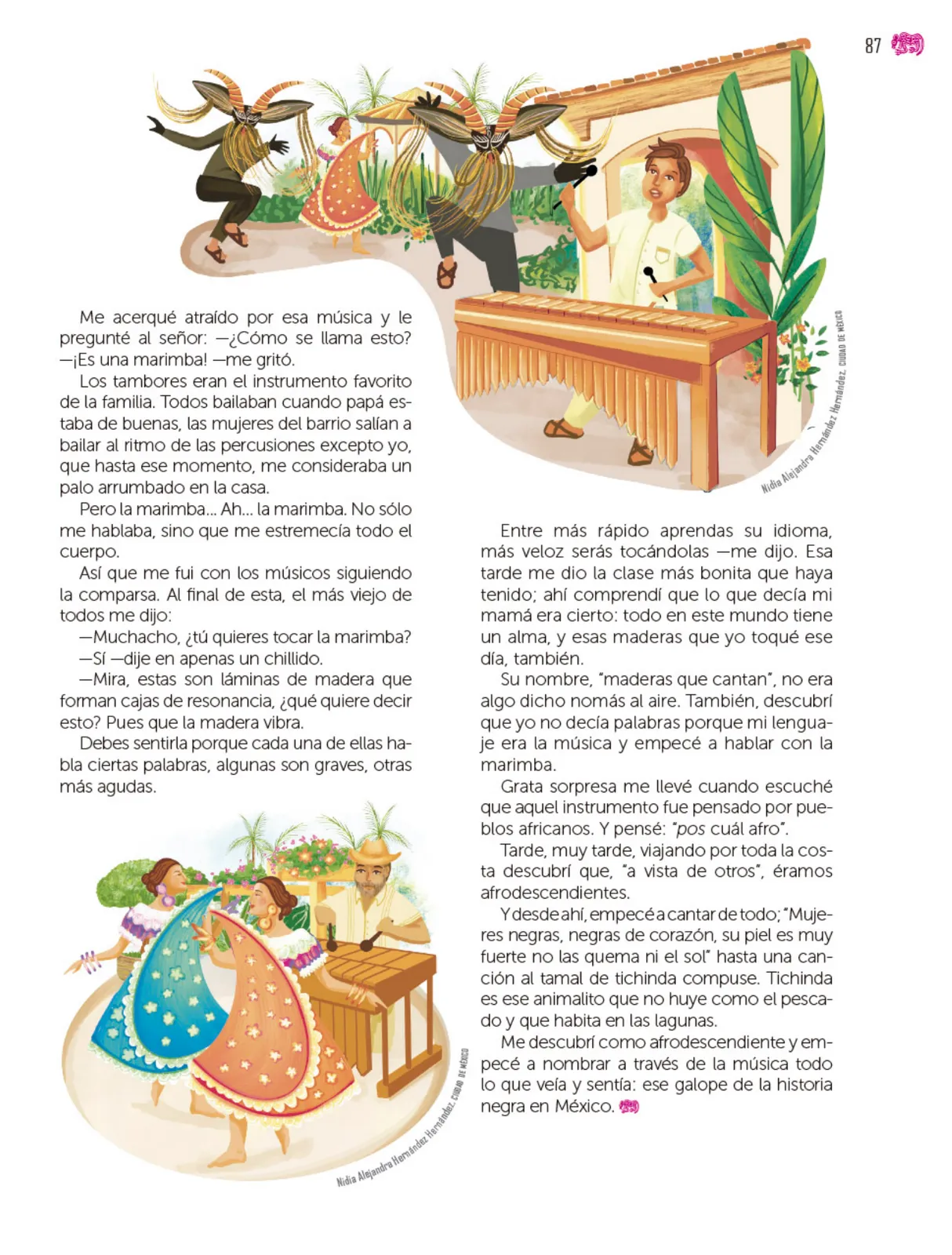 Miniatura página 88 de Colección Ximhai. Múltiples lenguajes.   Libro de Educación Secundaria Grado 1°  Ciclo Escolar 2025 - 2026