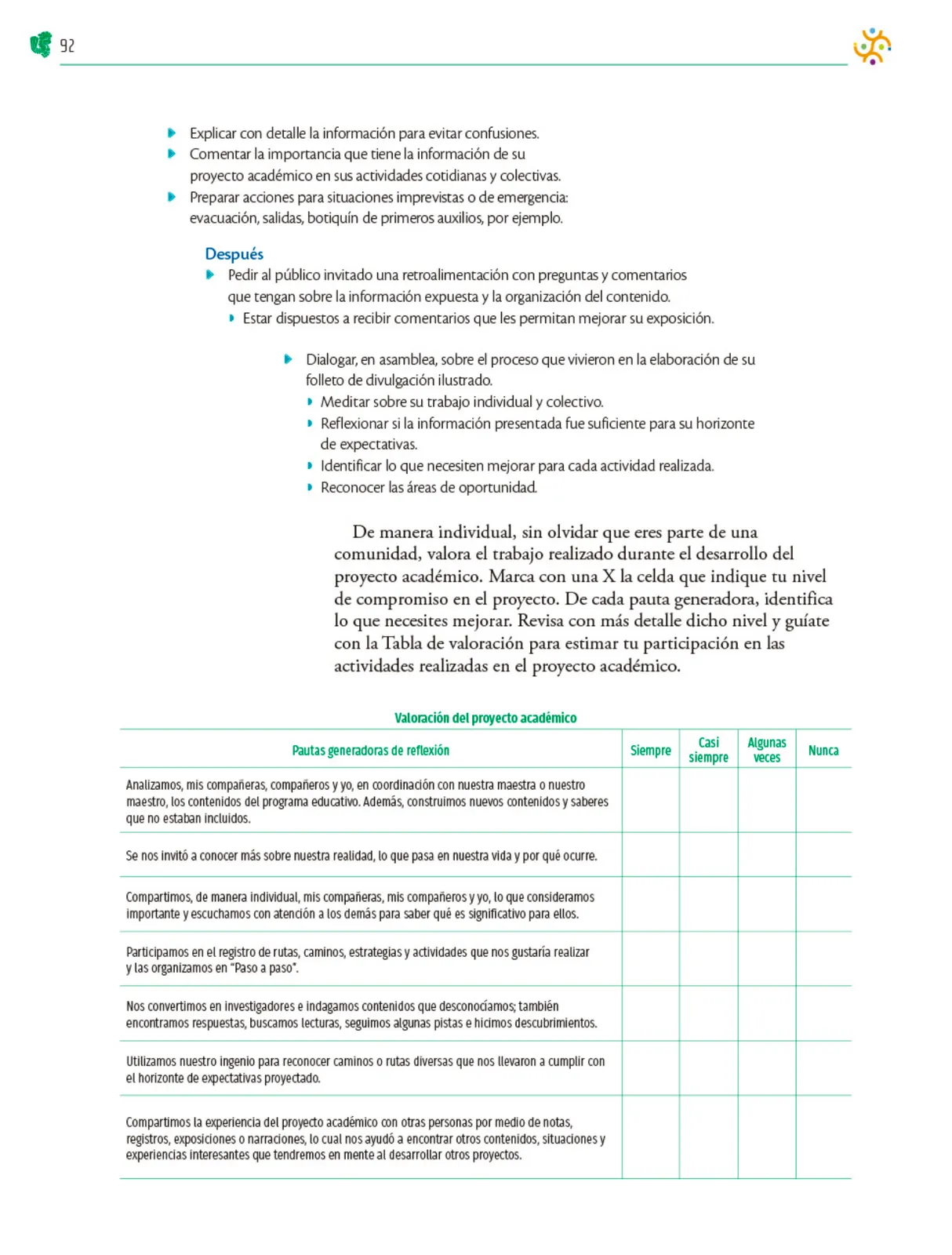 Miniatura página 93 de Colección Nanahuatzin. Nuestro libro de Proyectos.  Tomo III.  Libro de Educación Telesecundaria Grado 3°  Ciclo Escolar 2025 - 2026