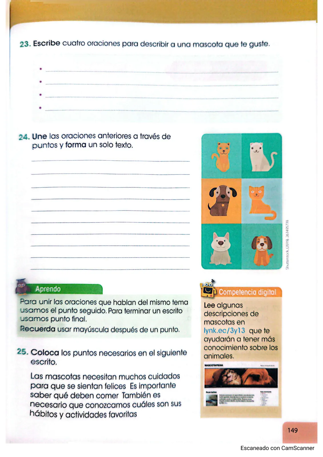 Página 143 de Lengua Y Literatura · 3 EGB · 2025