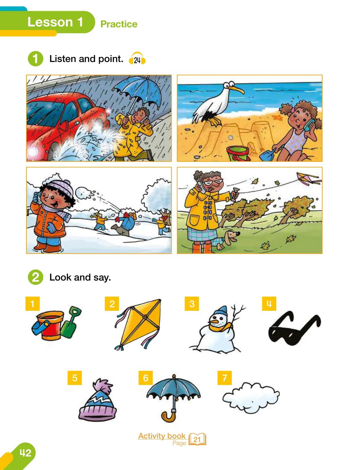 Miniatura página 44 de Inglés – Segundo Básico | Texto del Estudiante MINEDUC – Descargar PDF · 2024
